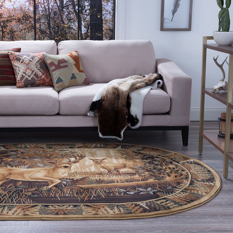 KHL Rugs Fern Deer Lodge Area Rug