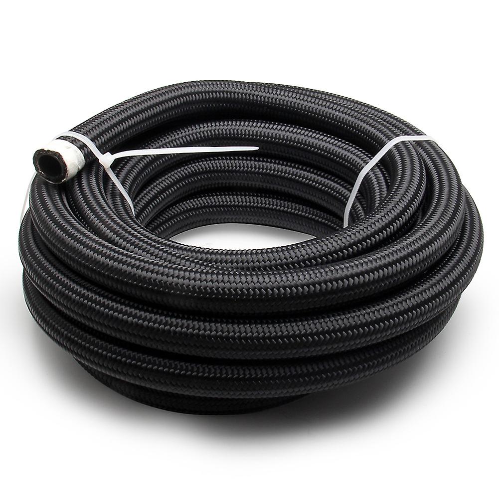 An4 Braided Fuel Line Hose Nylon Braided Universal For Racing Fuel Pump Gas