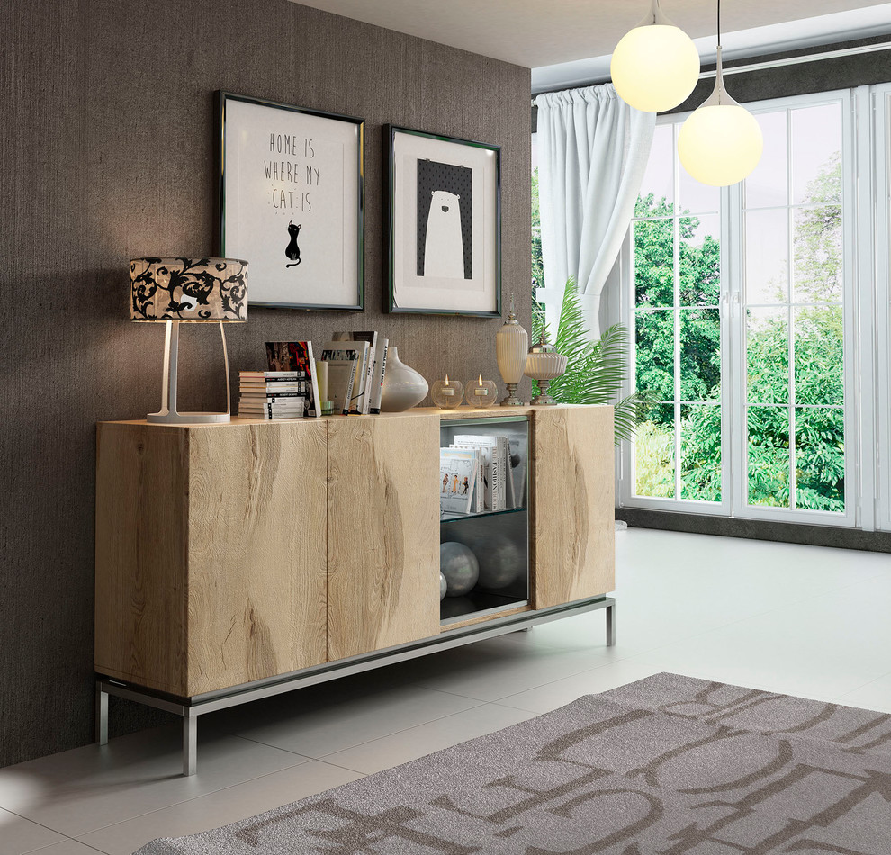 Saphire A03 Sideboard   Contemporary   Accent Chests And Cabinets   by Macral Design Corp  Houzz