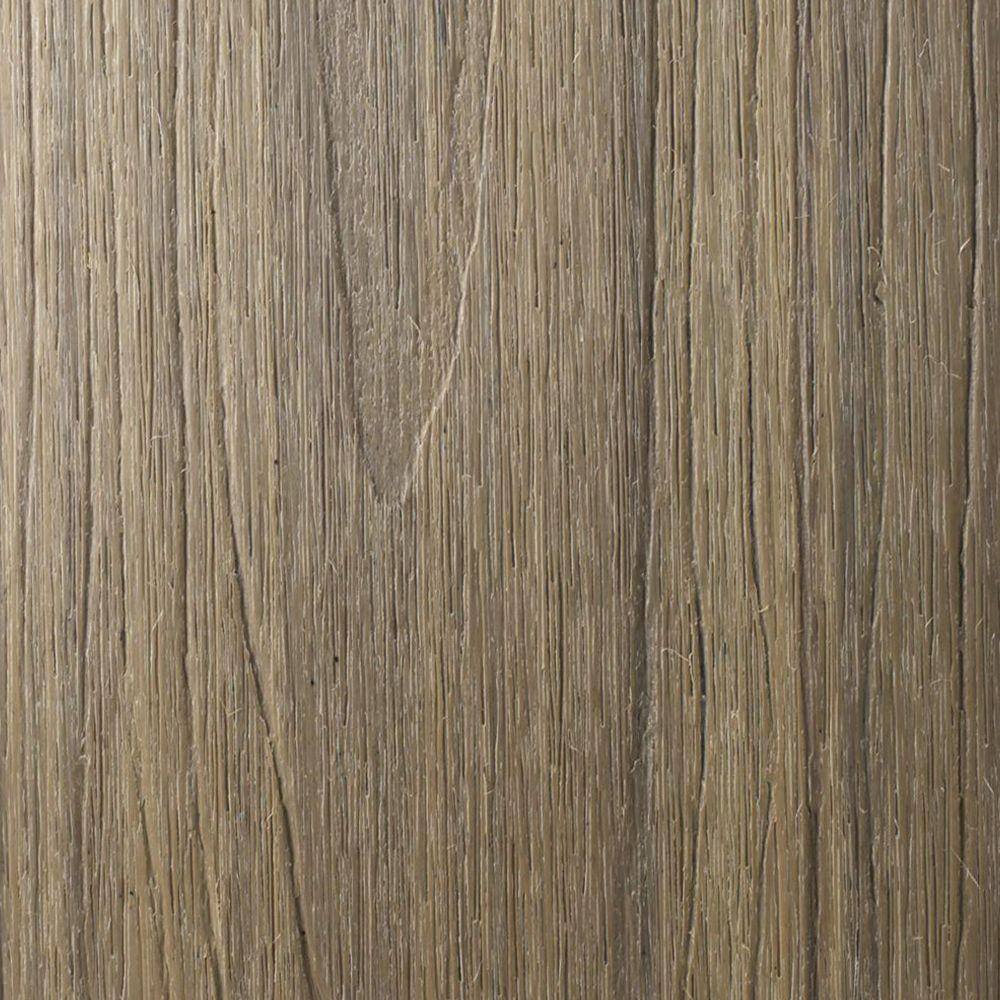 NewTechWood UltraShield Naturale Cortes Series 1 in. x 6 in. x 1 ft. Roman Antique Solid Composite Decking Board Sample US07-16-N-AT-S