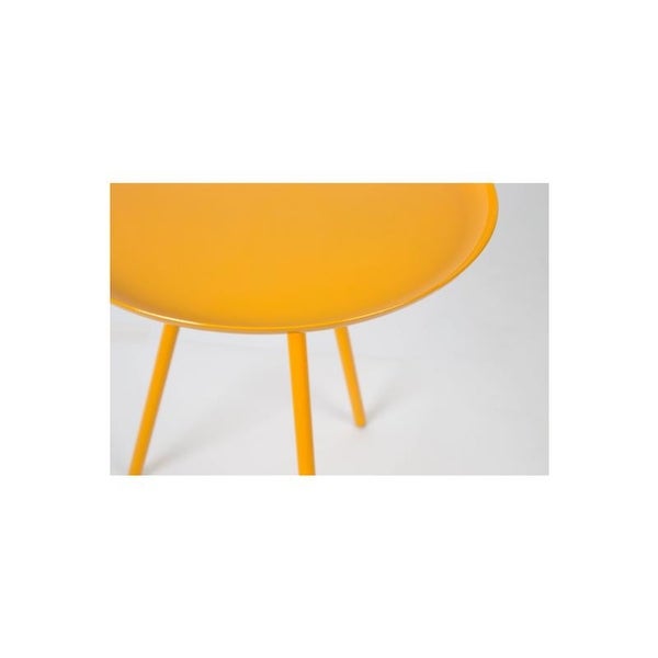 DF Frost Tangerine Tripod Side Table