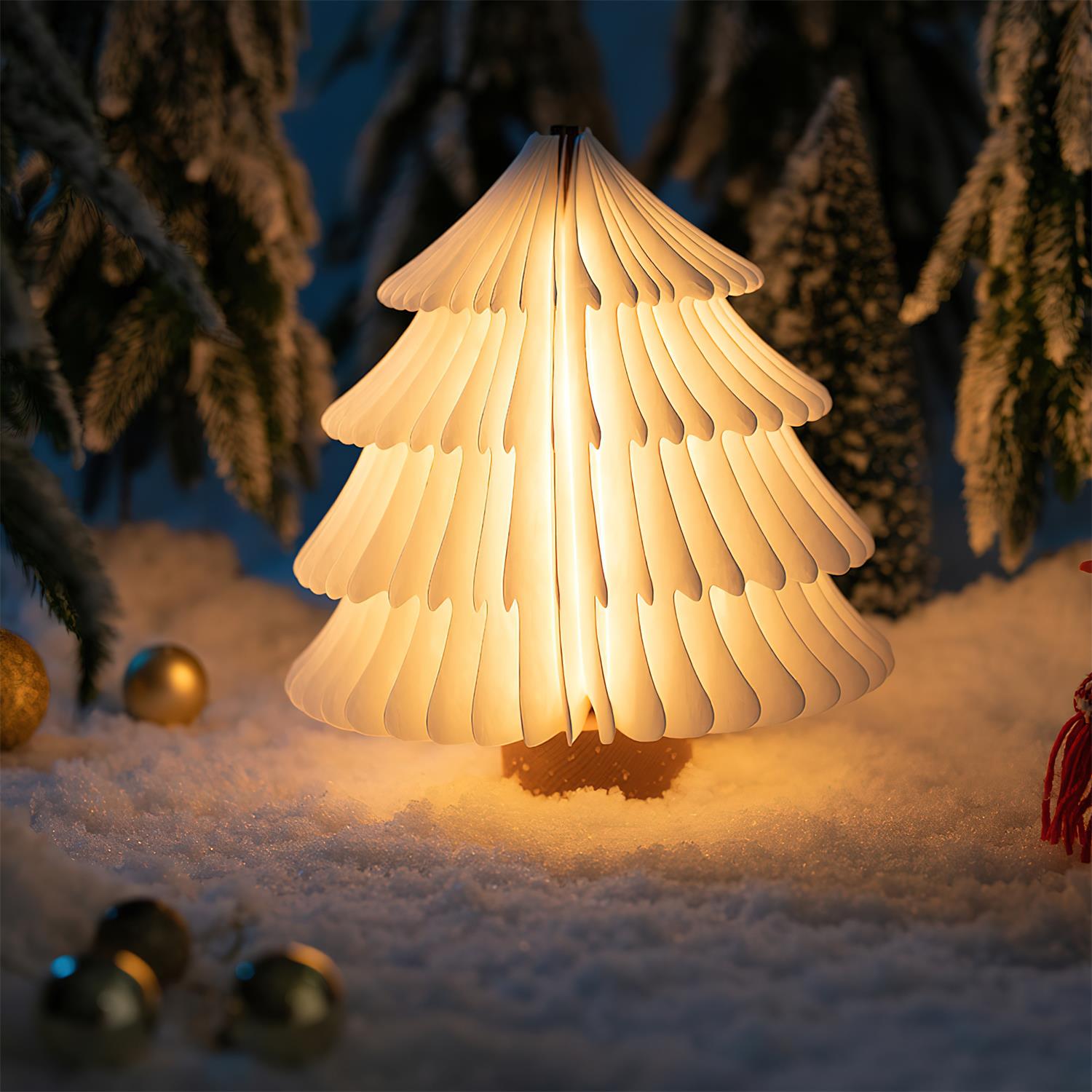 Xmas Tree Fold Table Lamp