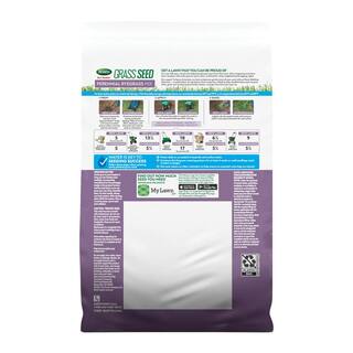 Scotts Turf Builder 5.6 lbs. Grass Seed Perennial Ryegrass Mix with Fertilizer and Soil Improver Establishes Quickly 18039