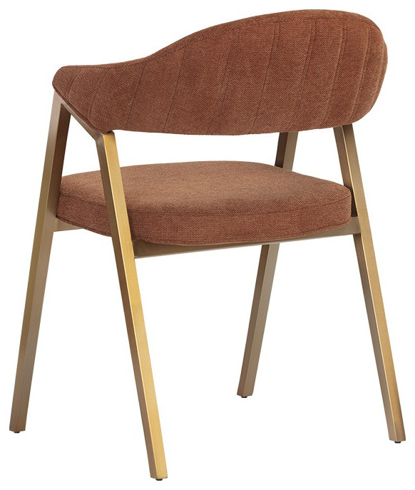 Burgos Dining Armchair   Midcentury   Dining Chairs   by Sunpan Modern Home  Houzz