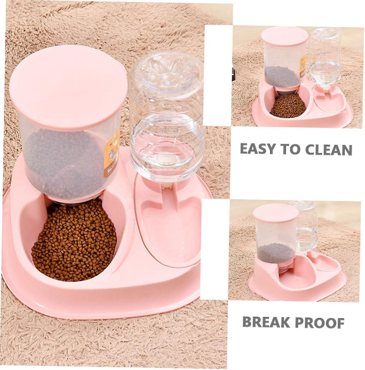 Automatic Feeder Small Dog Toy Food Toy Doggie Water Bottle Food Leaking Toy Slow Eating Feeder Pet