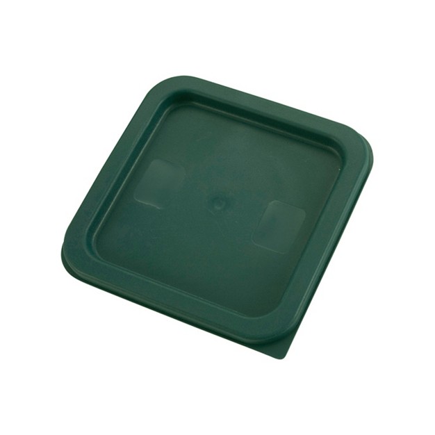 Winco Cover For Square Storage Container Green Fits 2 And 4 Quart