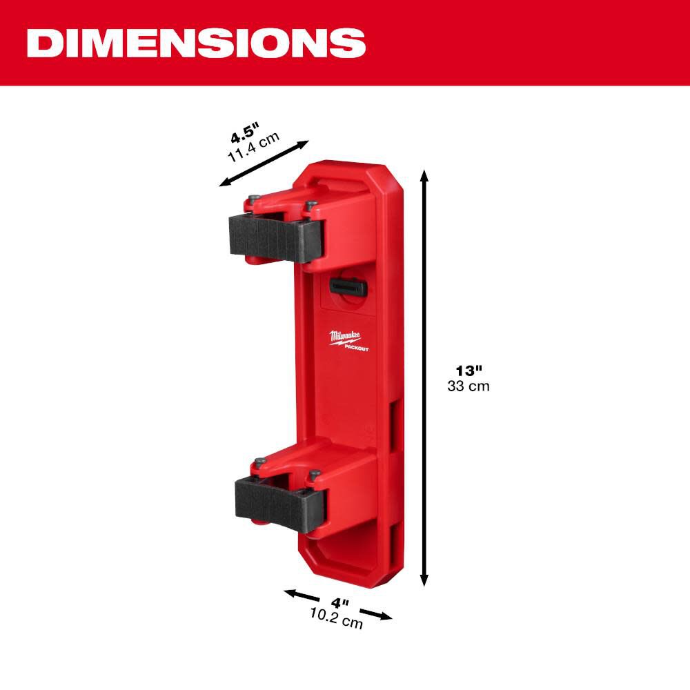 Milwaukee PACKOUT Long Handle Tool Holder 48-22-8348 from Milwaukee