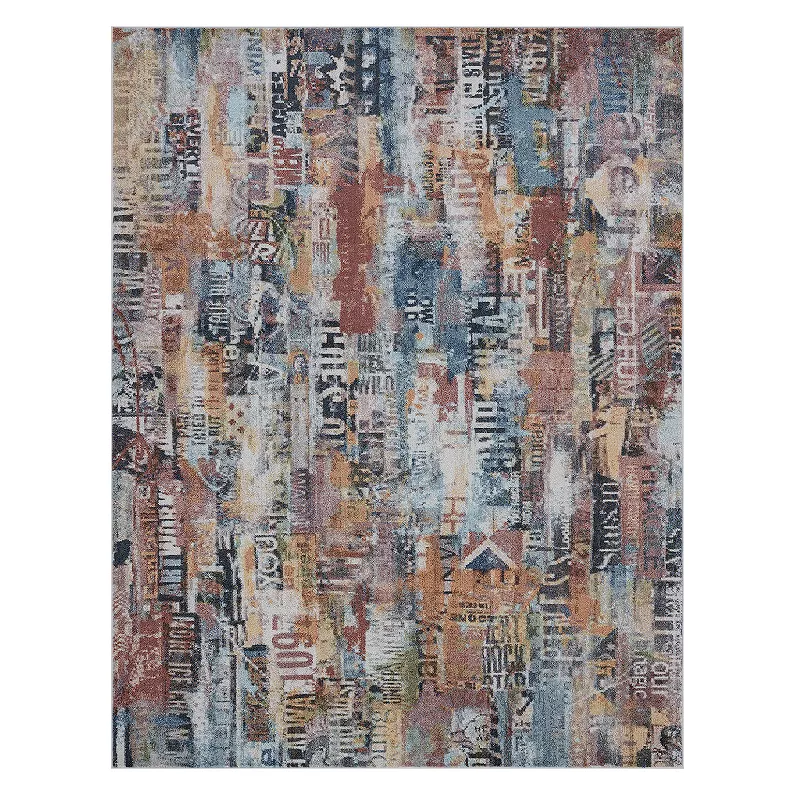 KHL Rugs Newhaven Contemporary Abstract Area Rug