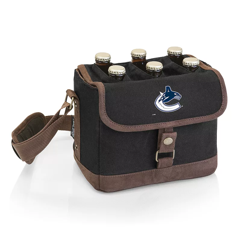 Picnic Time Vancouver Canucks Beer Caddy Cooler Tote