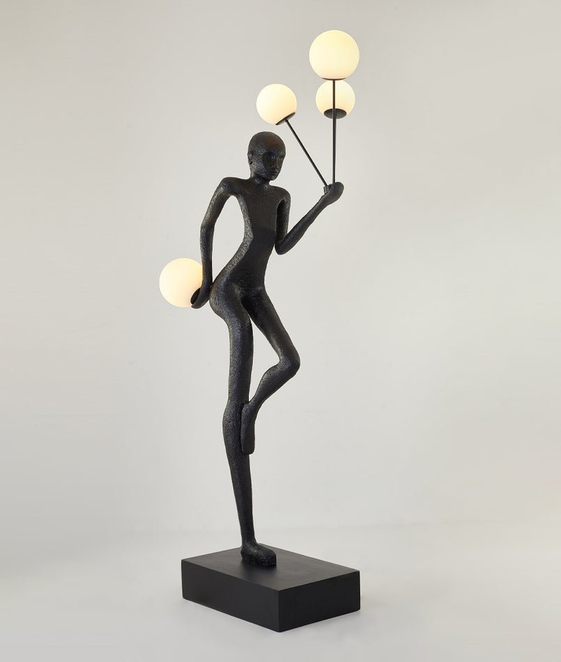 Juggling Sculptor Floor Lamp