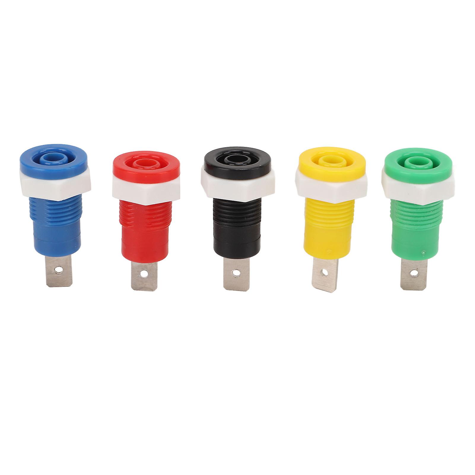 Banana Socket 4mm Good Electrical Conductivity Stable Transmission Connector Terminals For Industrial Equipment