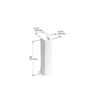 KOHLER Elmbrook Pedestal in White K-R5334-0