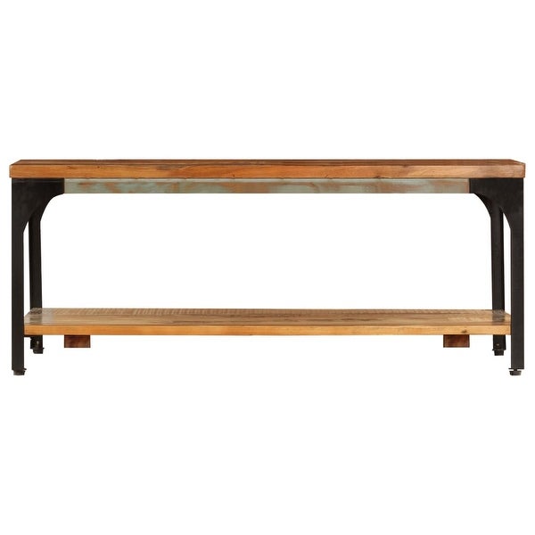 vidaXL Coffee Table with Shelf 39.4