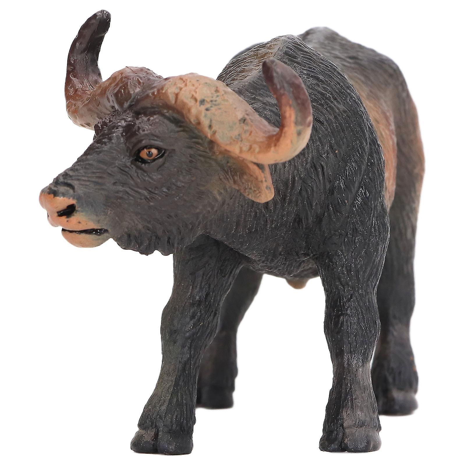 Cow Model Lifelike Educational Decorative Ornament Kids Gift Cattle Animal Toy for Children