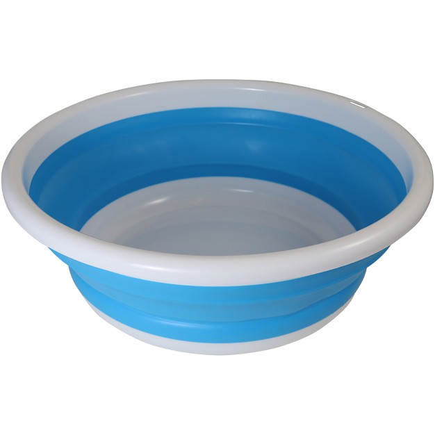 Coghlan x27 s Camping Outdoor Collapsible Sink White blue