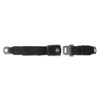 Scott Drake SB-BK-68-C Concours Deluxe Black Seat Belt