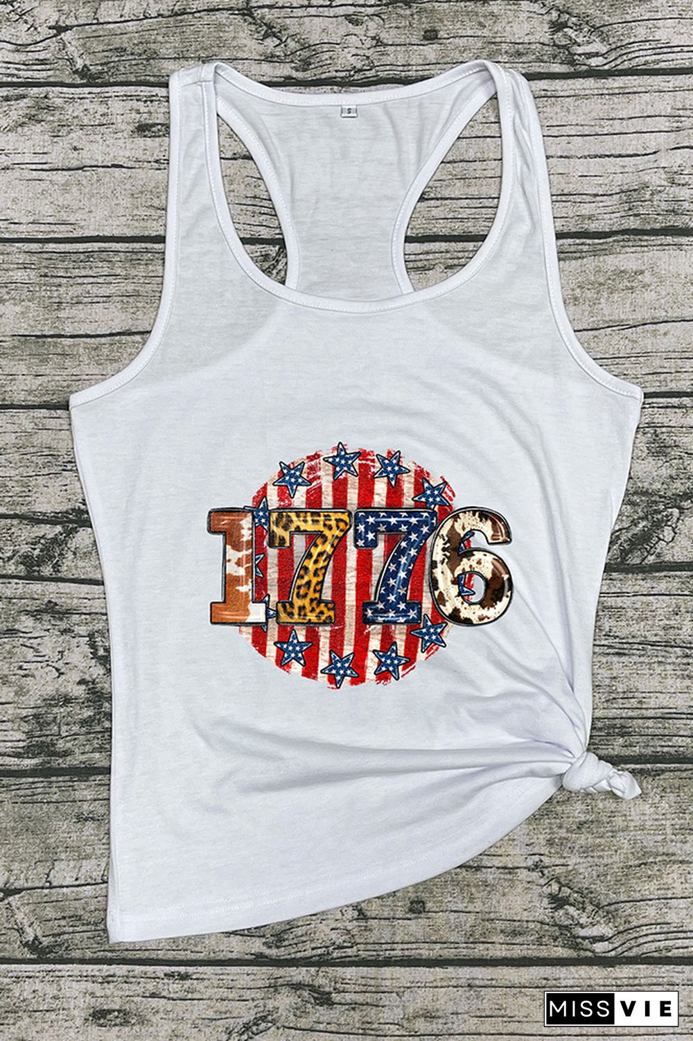 1776 Independence Day Date Year Tank Top