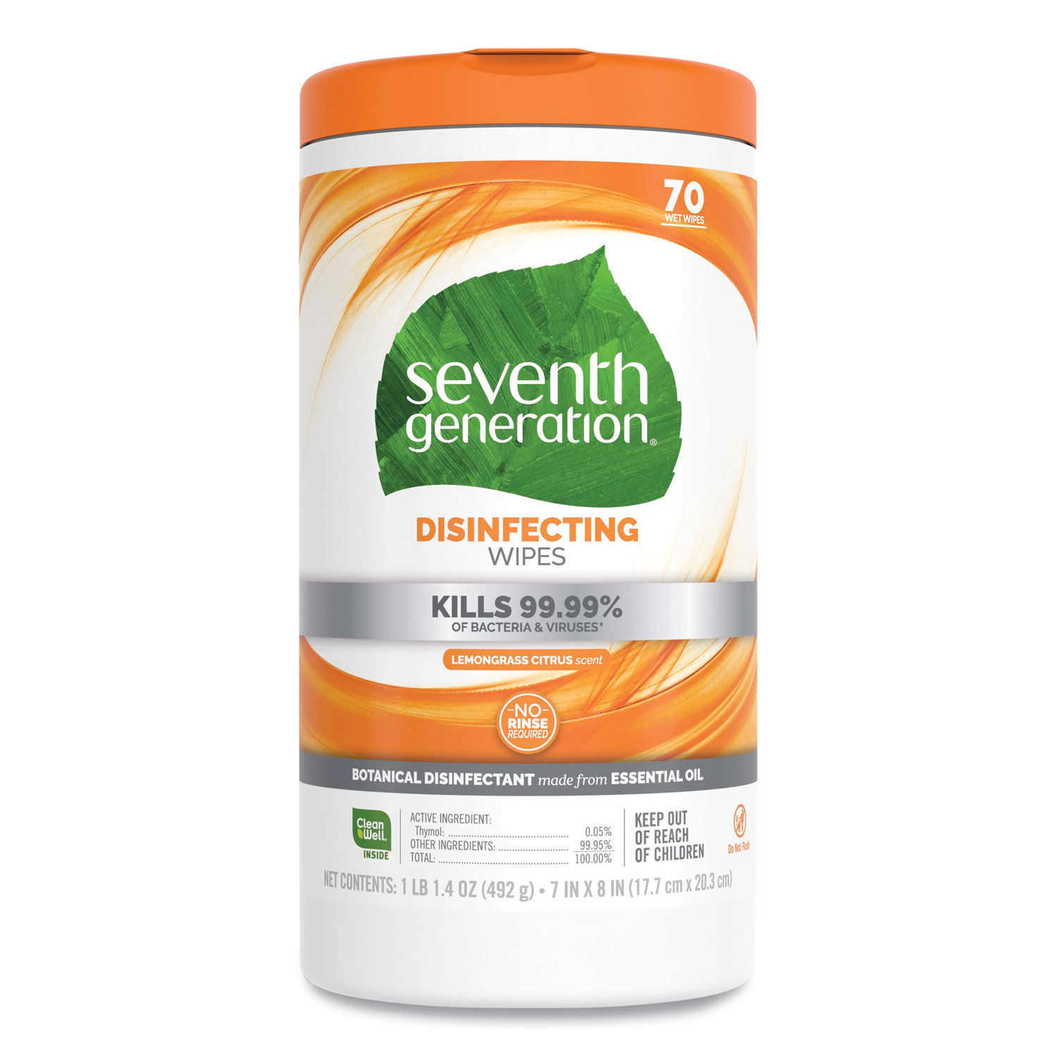 Botanical Disinfecting Wipes by Seventh Generationandreg; SEV22813CT