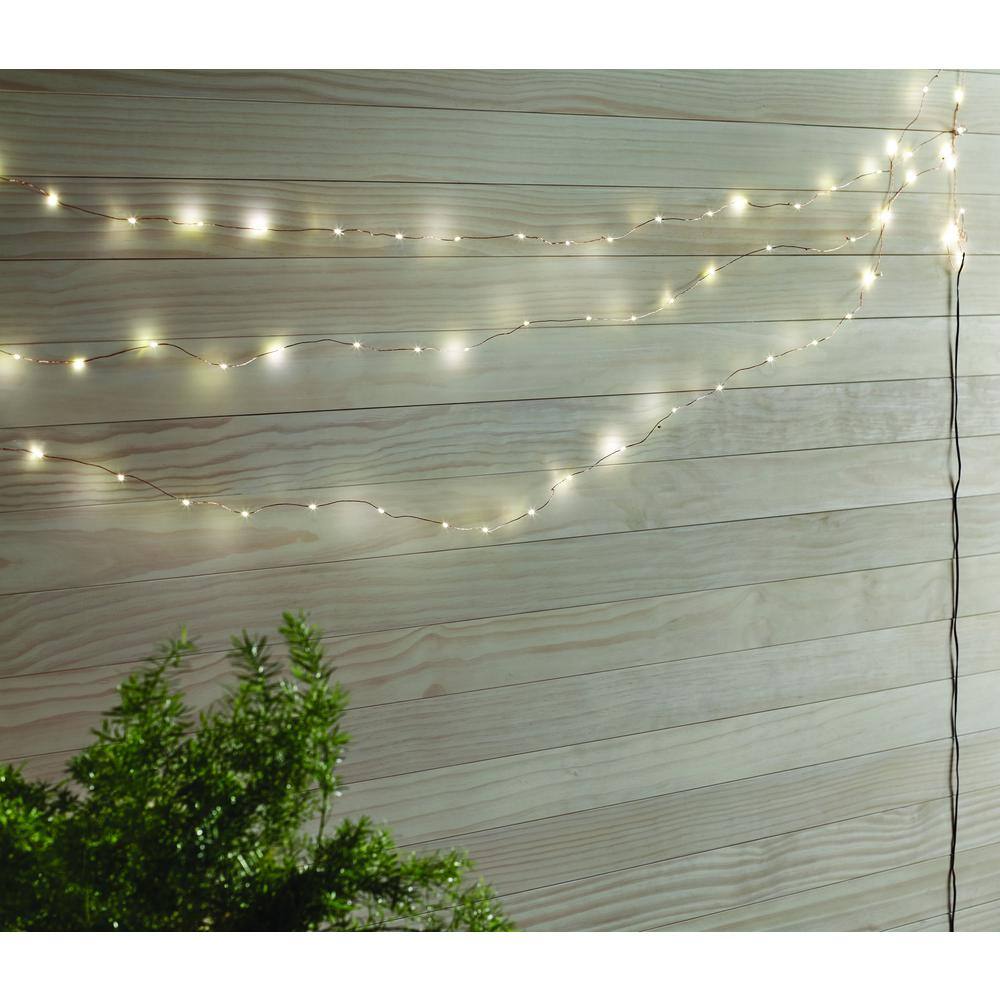 Hampton Bay Copper wire LED StarryFairy String Light Plug-in NXT-1009