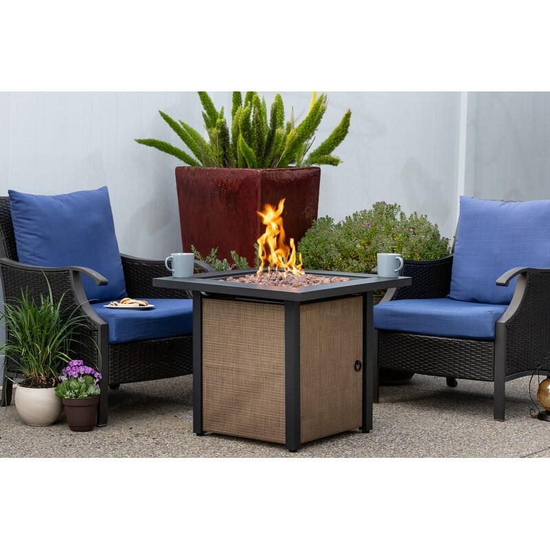 Woodleaf 28 Inch Gas Fire Pit