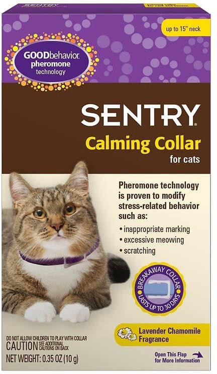 Sentry Good Behavior Pheromone Calming Collar for Cats