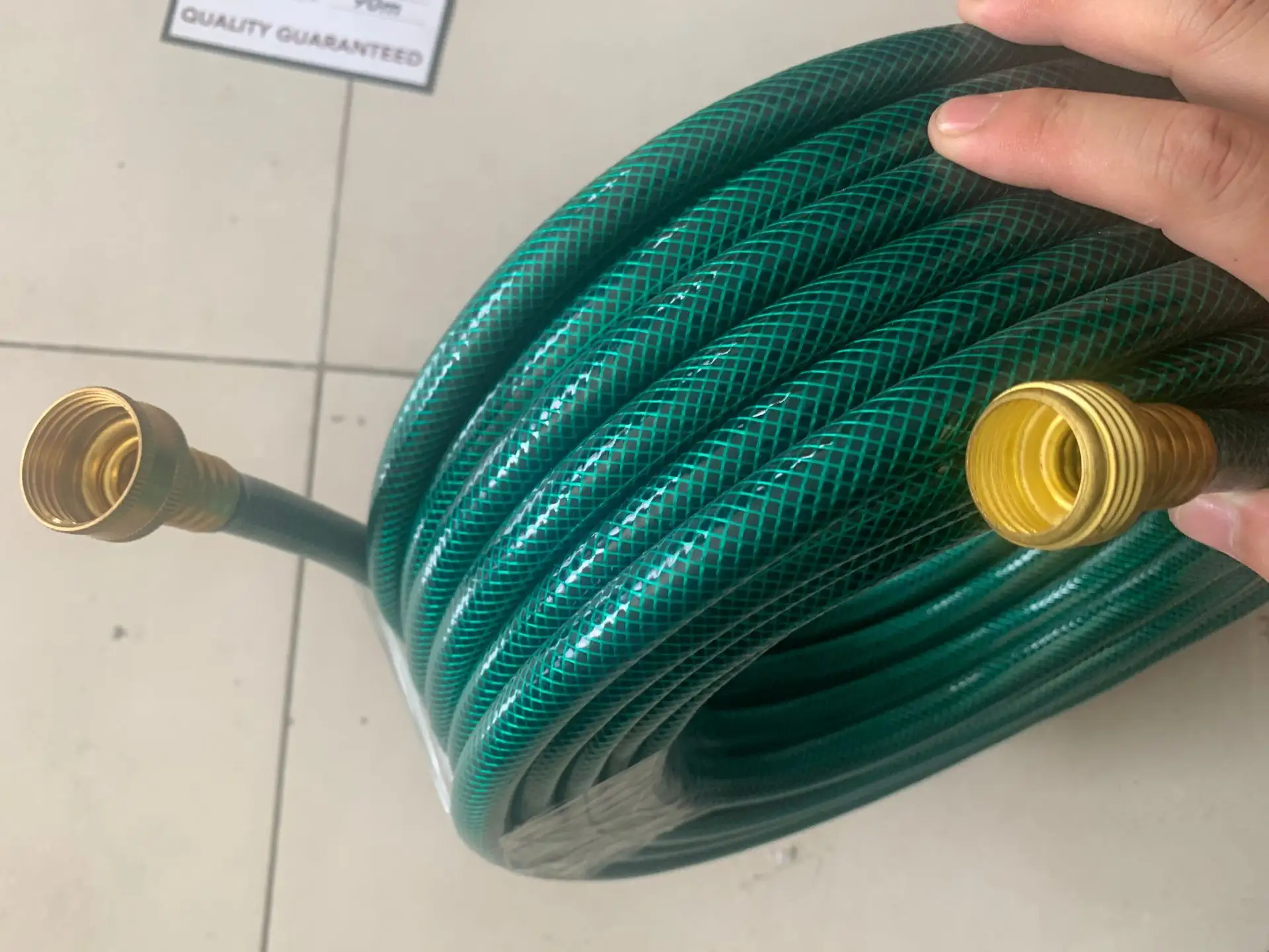 high quality pvc plastic garden hose reel for irrigation and cleaning thickness adjustable