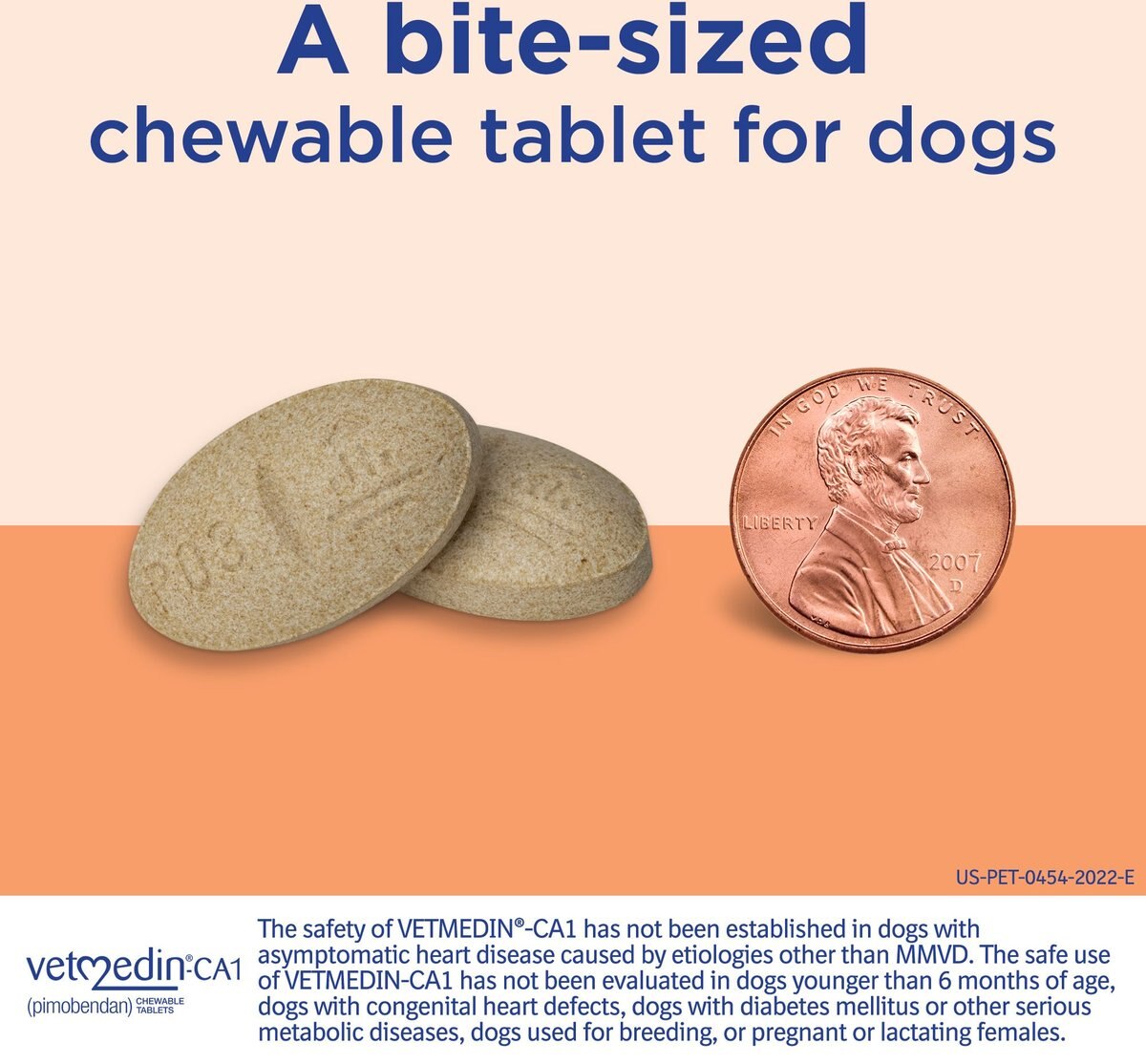 Vetmedin-CA1 (pimobendan) Chewable Tablets for Dogs