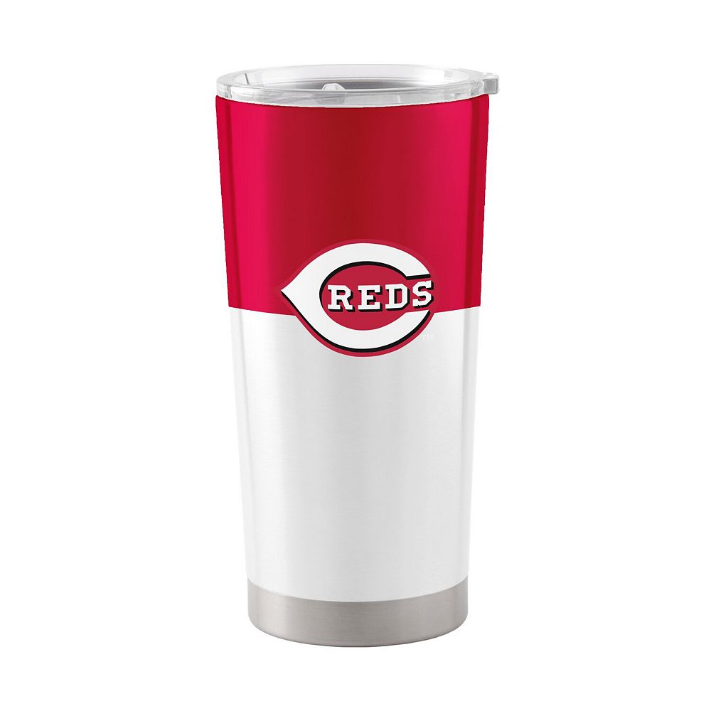 Cincinnati Reds 20oz. Colorblock Stainless Tumbler