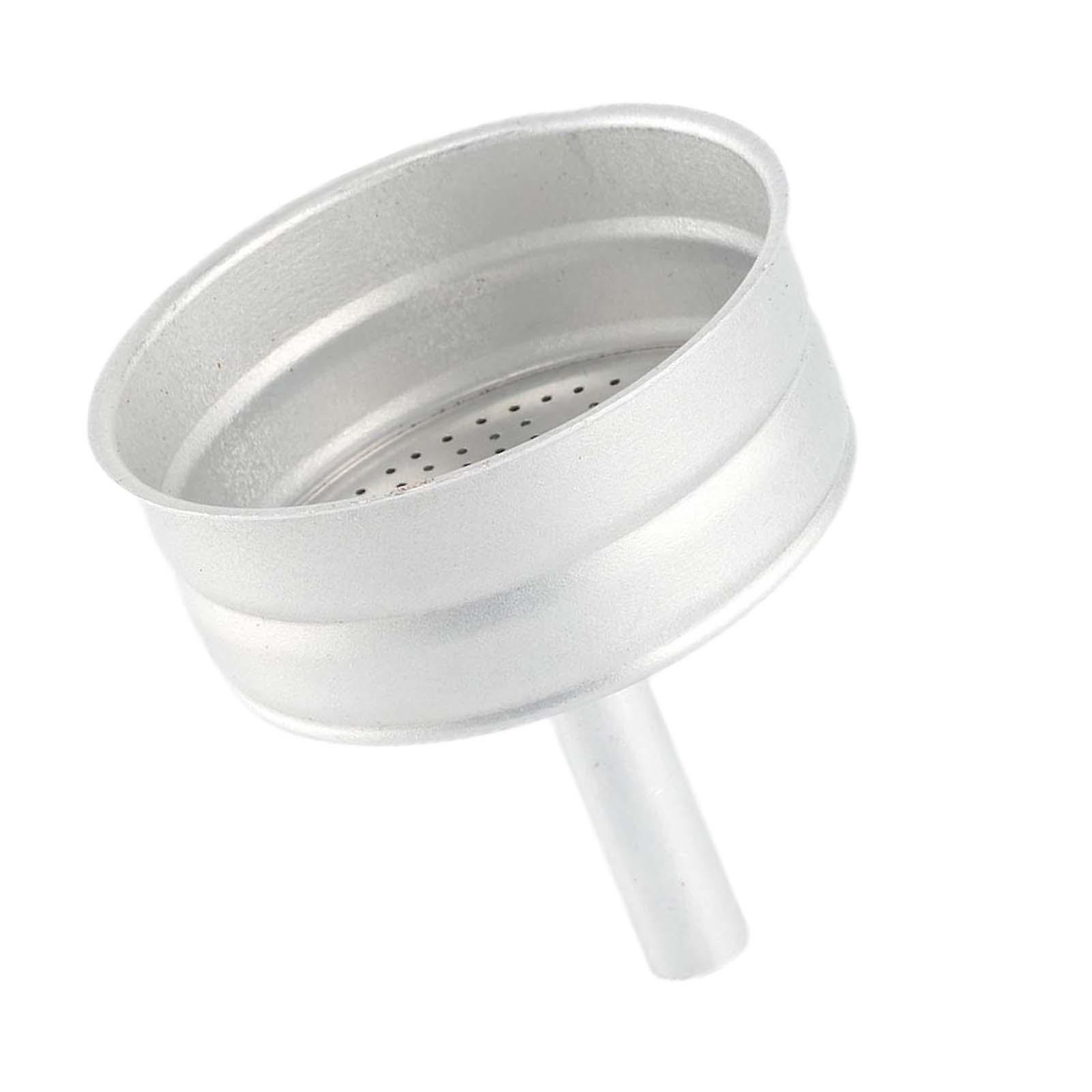 Moka Pot Replacement Funnel Aluminium Funnel Filter For Moka Pot 1 Cup