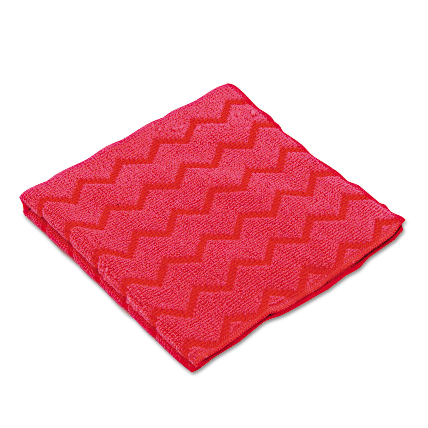 HYGEN Microfiber Cleaning Cloths by Rubbermaidandreg; Commercial RCPQ620RED