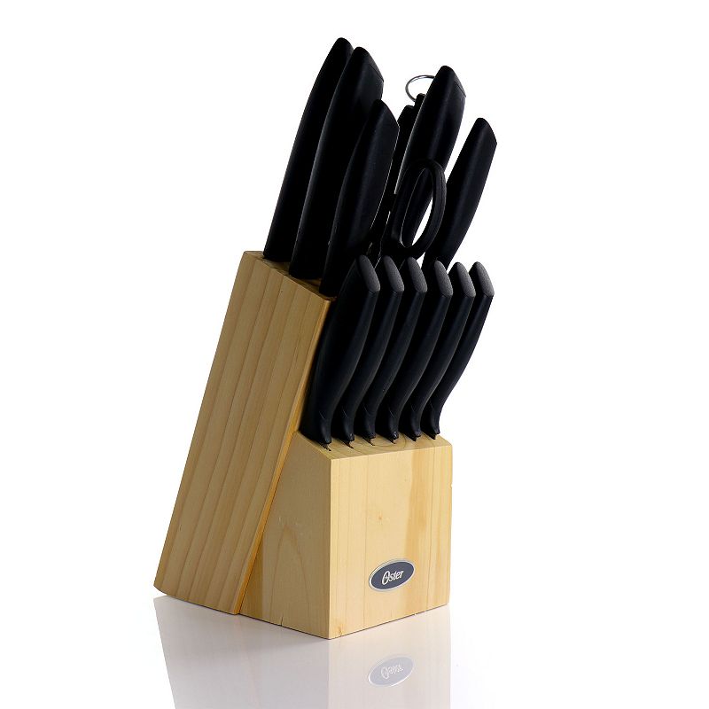 Gibson Everyday Westminster 23 Piece Carbon Stainless Steel Cutlery Set in Black with Kitchen Tools