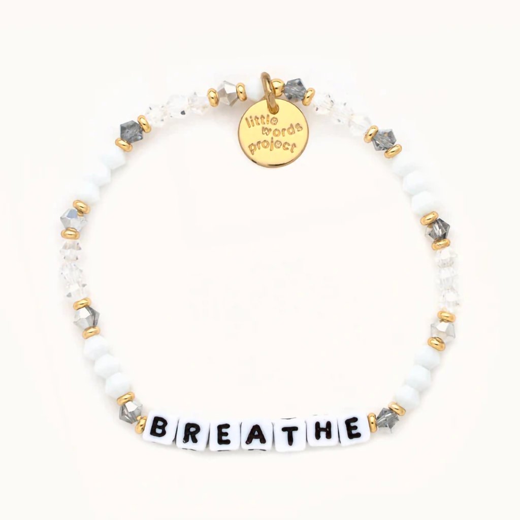 Little Words Project  Breathe - Empire Bracelet - M/L