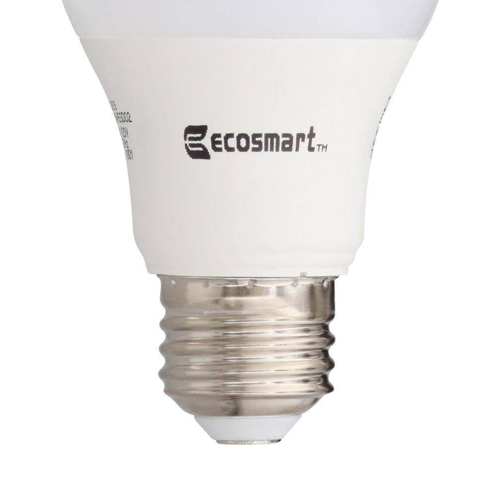 EcoSmart 40-Watt Equivalent A19 Dimmable ENERGY STAR LED Light Bulb Bright White (16-Pack) B7A19A40WESD02