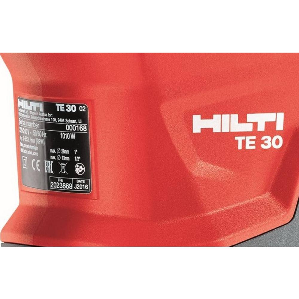 Hilti TE 30-C 120-Volt SDS Plus 14 in. x 9 in. Concrete Rotary Hammer with Active Vibration Reduction (AVR) 3578572