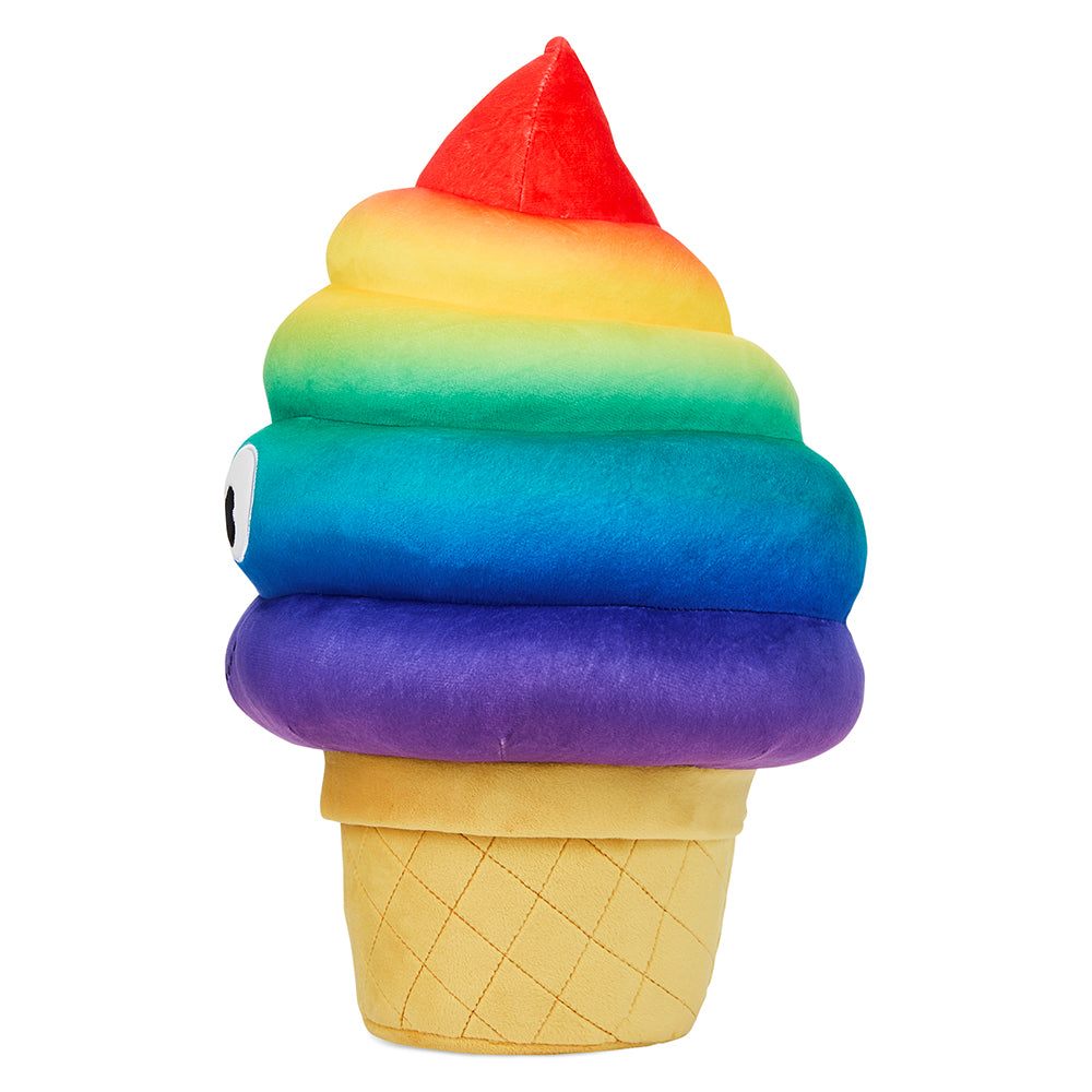 Yummy World Rainbow Soft Serve Sally Ice Cream Cone Plush