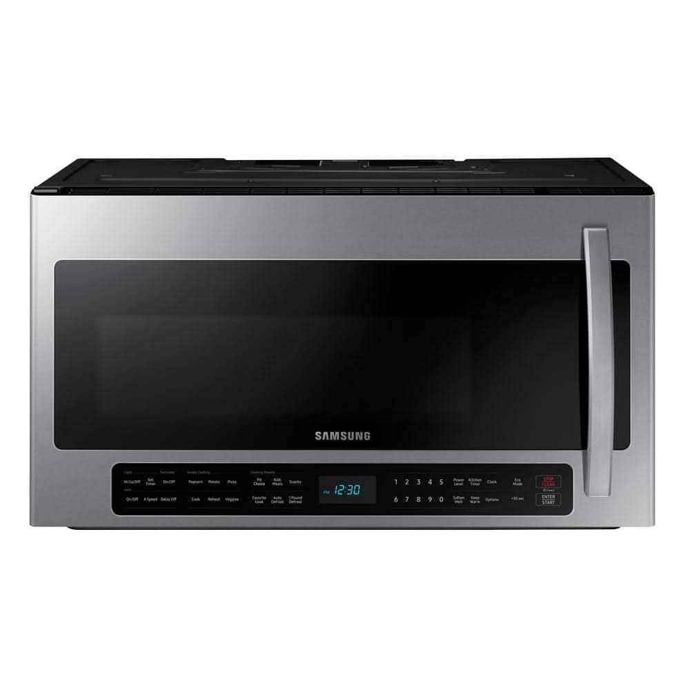  21 cu ft OvertheRange Microwave with Sensor Cook in Stainless Steel