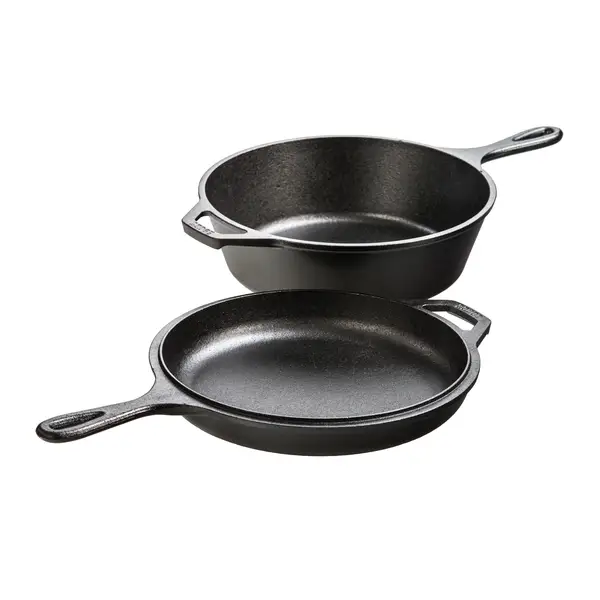 Lodge 3.2 Quart Cast Iron Combo Cooker