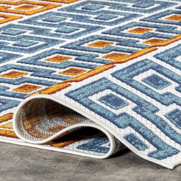 Nuloom Rochel Mediterranean Indoor outdoor Area Rug