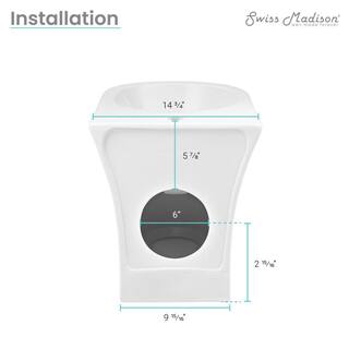 Swiss Madison Cascade Bidet SM-BD230