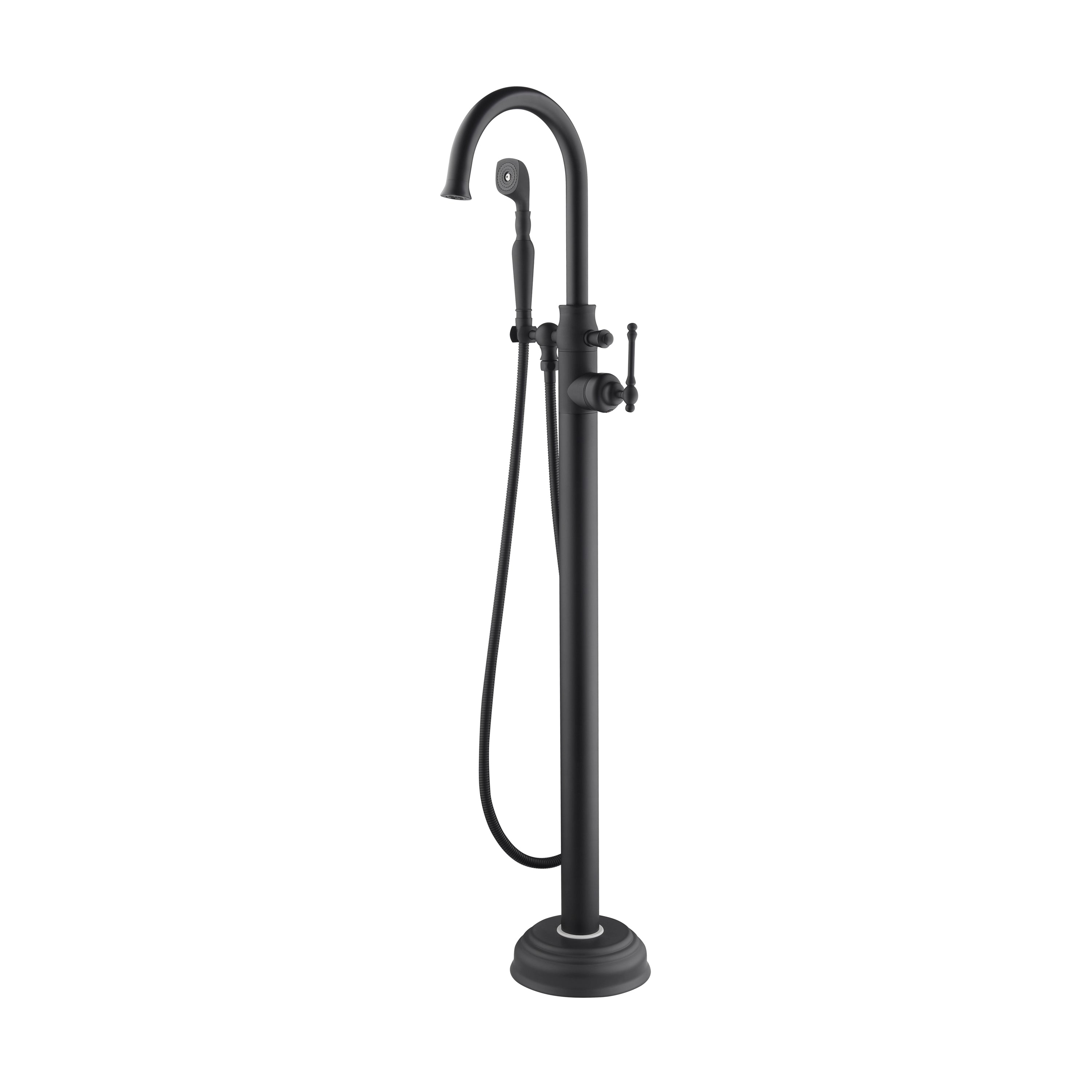 LeBaron Freestanding Tub Filler with Hand Shower