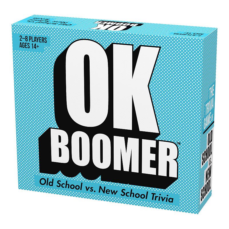 Goliath Games OK Boomer: Old School vs. New School Trivia Game