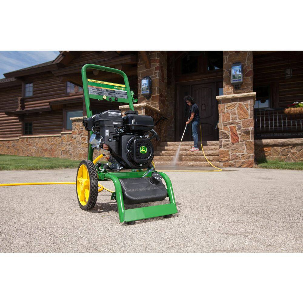 John Deere 2800 PSI 2.7 GPM Gas Cold Water Pressure Washer HR-2800GM