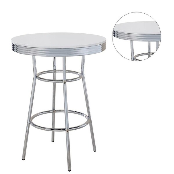 30-inch Round Bar Table