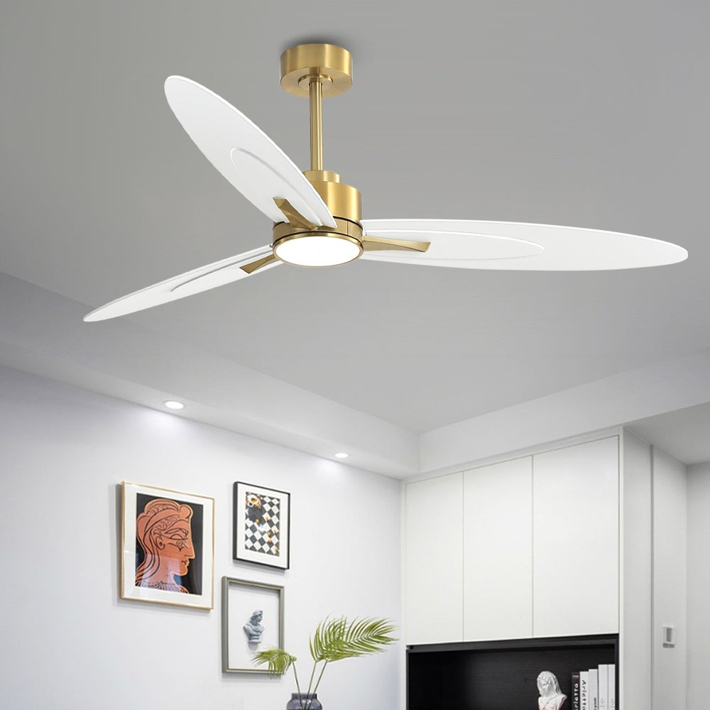 WINGBO 60-in 3-Blades Indoor Ceiling Fan with LED Light and Remote Shopping - The Best Deals on Ceiling Fans | 41287940