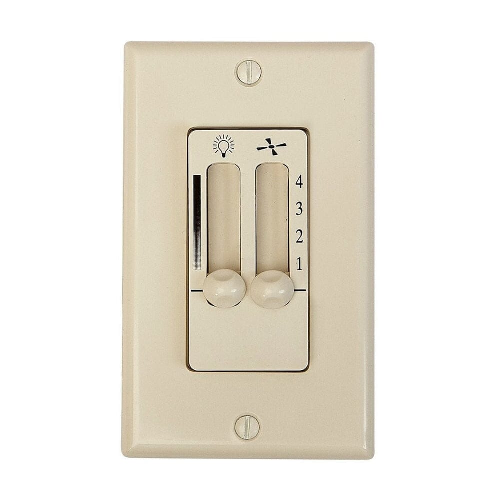 Speed Ceiling Fan Wall Control with LED Dimmer Light Switch