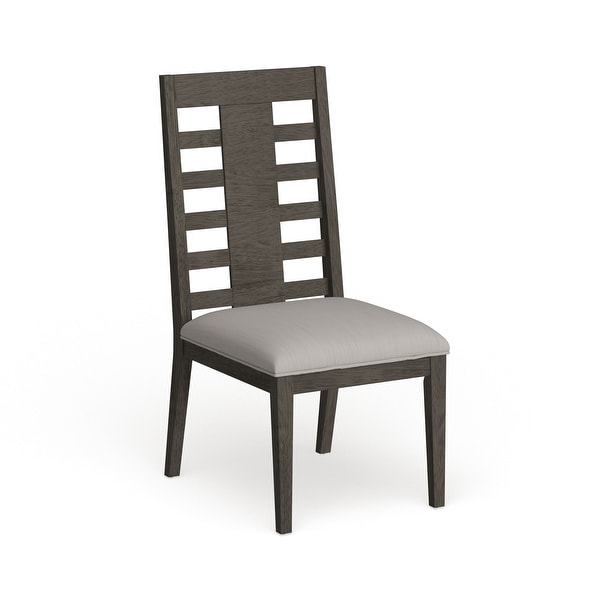 Copper Grove Tran Weathered Grey Dining Chairs (Set of 2)