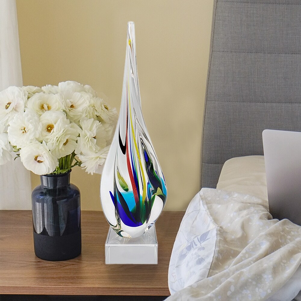 Cicero Handcrafted Art Glass Sculpture