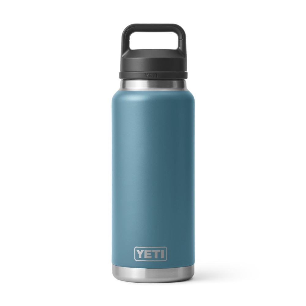 Yeti Rambler 36oz Bottle with Chug Cap Nordic Blue