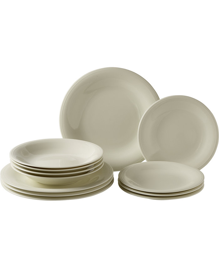 Villeroy and Boch Color Loop Natural 12 Piece Starter Set