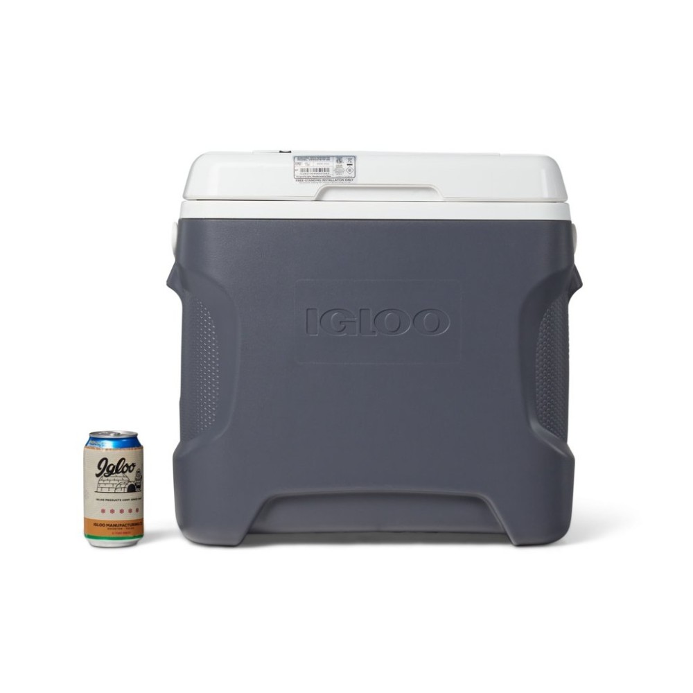 Igloo Versatemp Thermoelectric Hard Cooler Carbonite/White 28qt